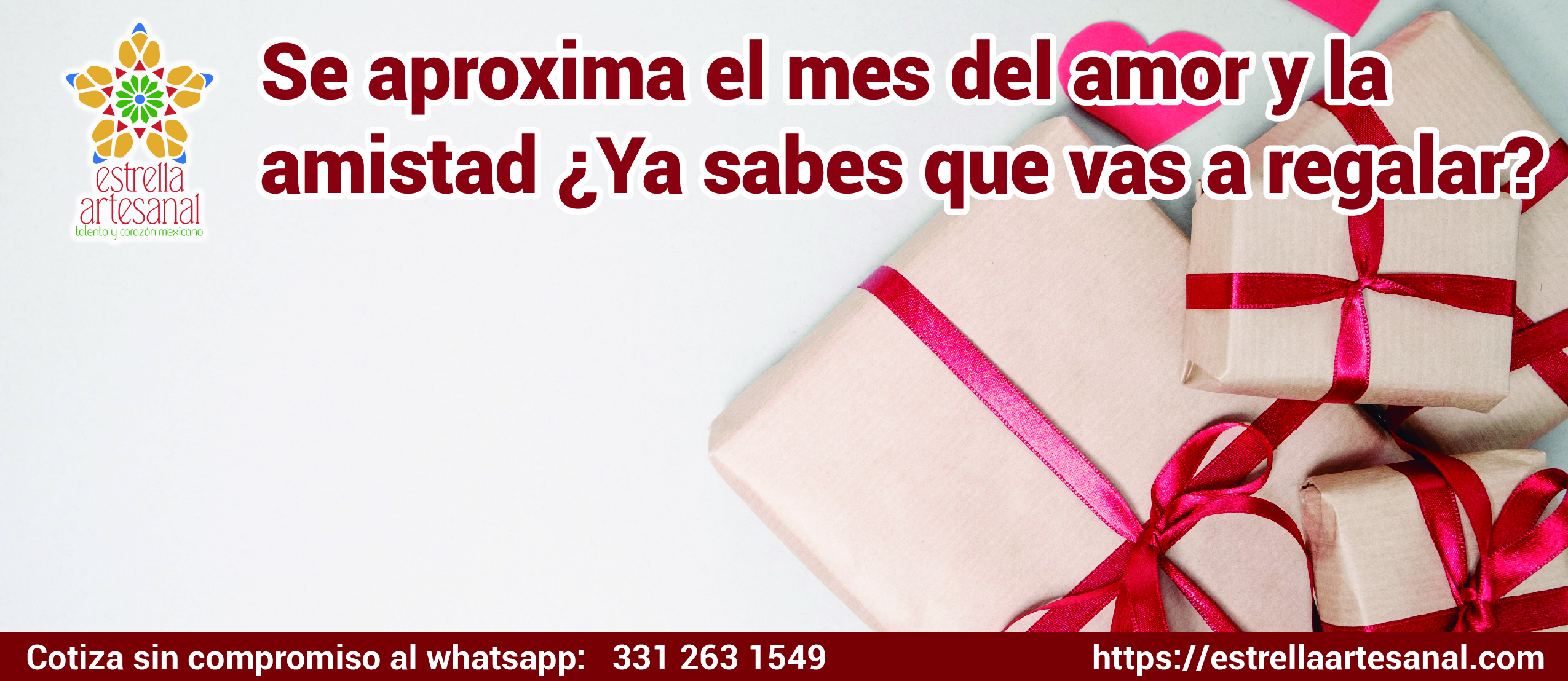 Mes del amor y la amistad - Estrella Artesanal