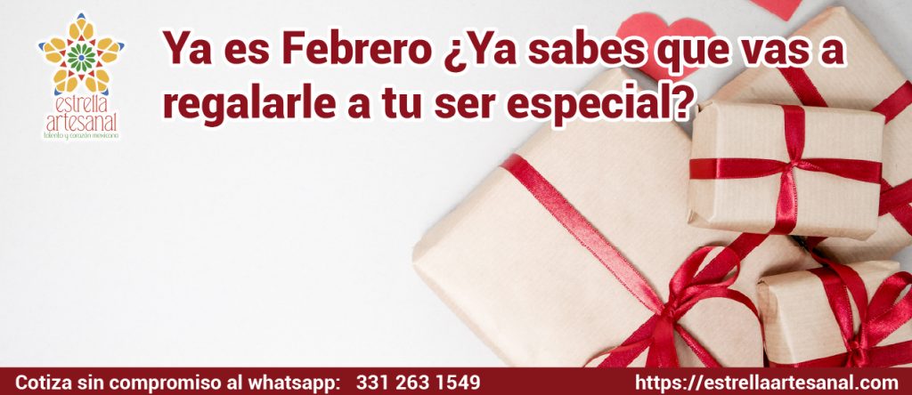 Febrero mes del amor y la amistad - Estrella Artesanal